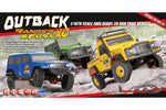 FTX - OUTBACK FURY XC RC RTR 1:16 TRAIL CRAWLER - YELLOW - FTX5592Y (working lights)