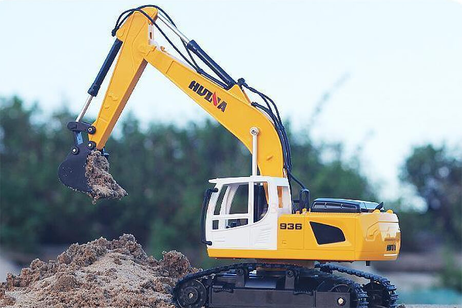 HUINA - Remote Control Construction 2.4G 6CH RC EXCAVATOR 1/24TH - CY1516