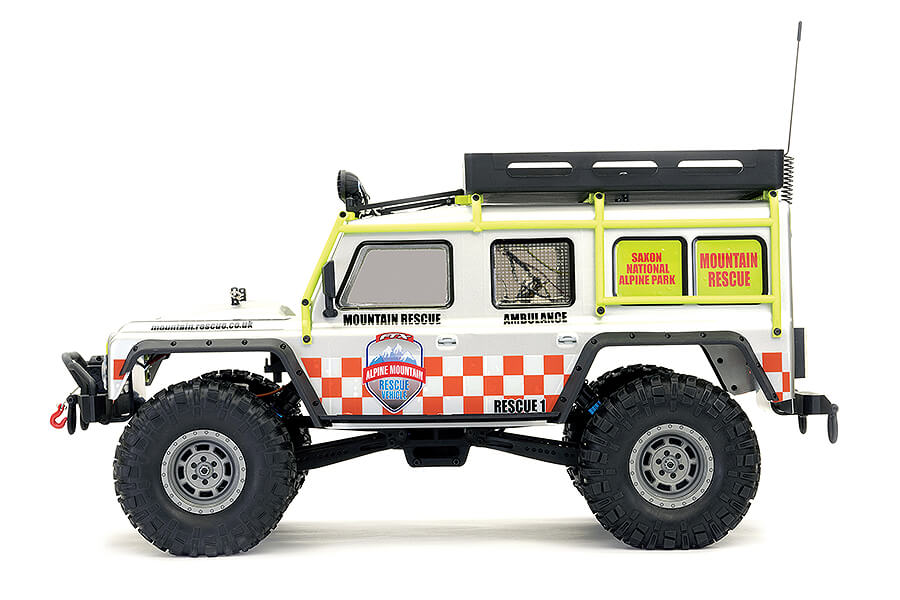 FTX - KANYON 4X4 MOUNTAIN RESCUE 2-SPEED RC RTR 1:10 XL ROCK CRAWLER - FTX5563R (working winch & lights)