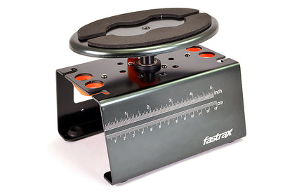 FASTRAX - DELUXE ALLOY LOCKING ROTATING MAINTENANCE SHOCK CAR STAND - GREY