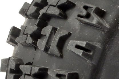 FASTRAX - 1/8 MT JIGSAW MOUNTED 6-SPOKE BLACK 1/2"OFFSET(2pcs) - Monster Truck Tyres & Wheels Pre Glued - FAST1165B (Does not fit PD Racing TK10 or TR10!
