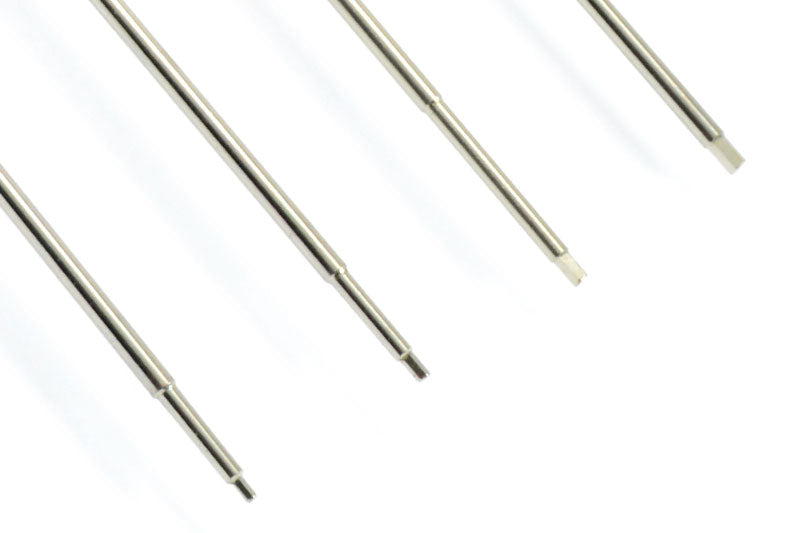 Fastrax - HARDENED IMPERIAL HEX DRIVER SET (4) Four metric sizes - 0.050, 1/16, 5/64, 3/32 - Fast613