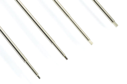 Fastrax - HARDENED IMPERIAL HEX DRIVER SET (4) Four metric sizes - 0.050, 1/16, 5/64, 3/32 - Fast613