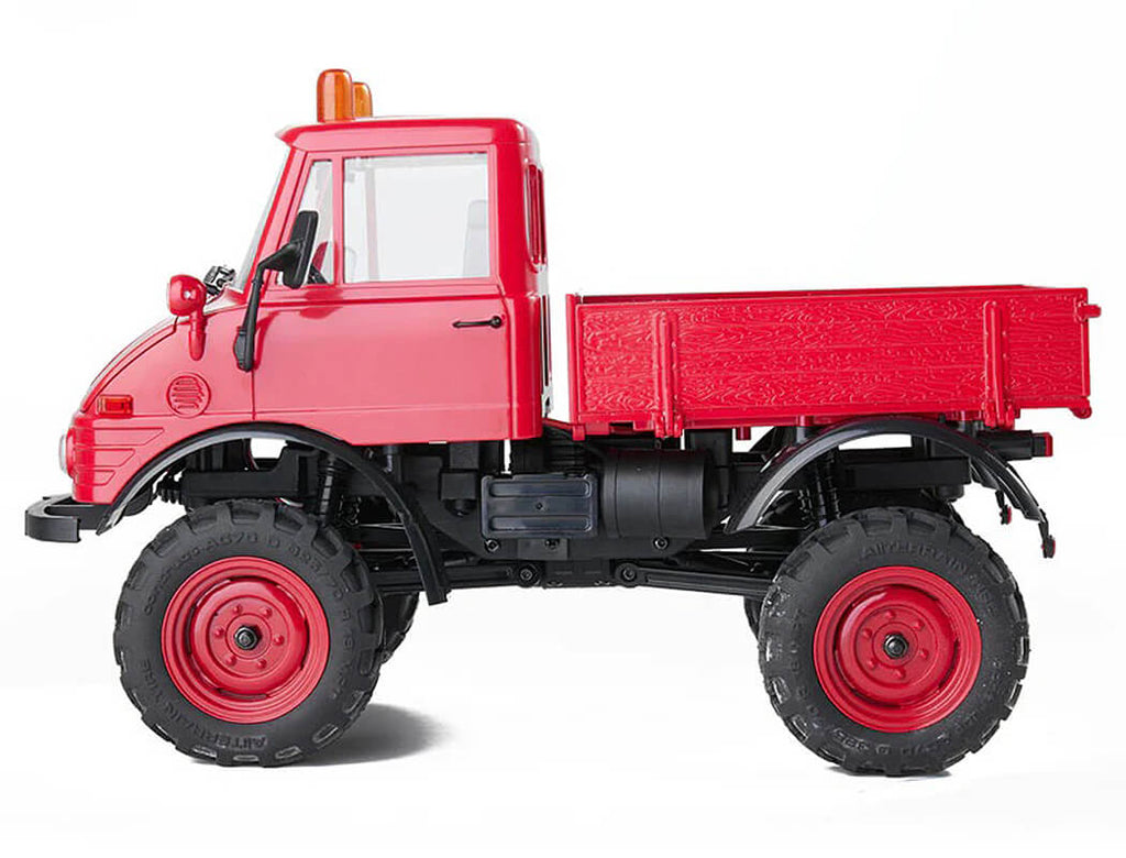 FMS - FCX24 1/24TH UNIMOG SCALER RTR - RED FMS - FMS12405RTRRD