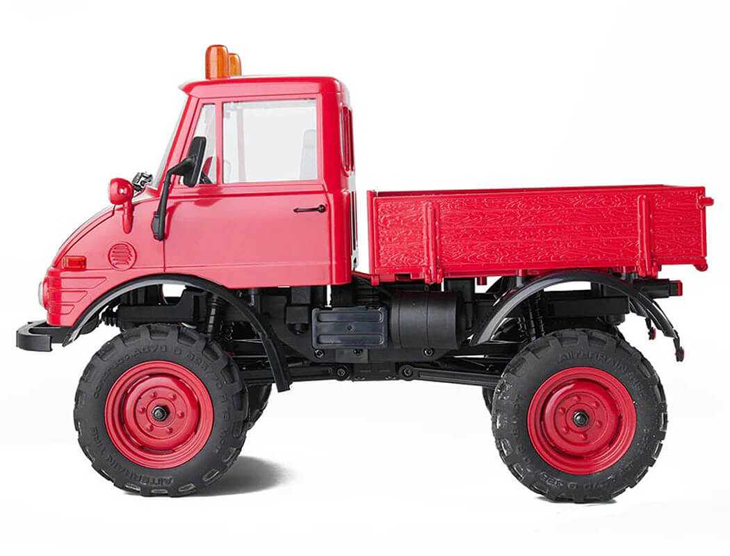 FMS - FCX24 1/24TH UNIMOG SCALER RTR - RED FMS - FMS12405RTRRD