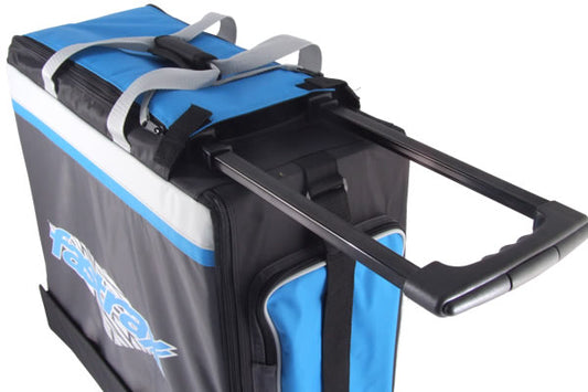 FASTRAX - 1/12 to 1/10 RC CAR COMPACT HAULER BAG - Ft Wheels, Draws & Handle - FAST689 (Length: 55cm Width: 25cm Height: 50 cm)