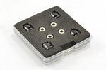 FASTRAX - 4pc RC Car MAGNETIC BODY POST Markers for cutting accurate body post holes - FAST207MBK