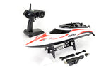 FTX - VORTEX HIGH SPEED R/C RACE BOAT 44CM - INC's BATTERY, CHARGER & RADIO