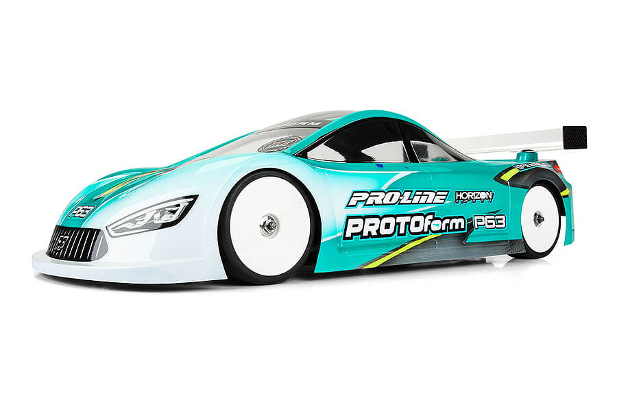 PROTOFORM - P63 PRO-LITE (0.5MM) 1/10 CLEAR BODYSHELL 190MM TC CAR - PRM158020