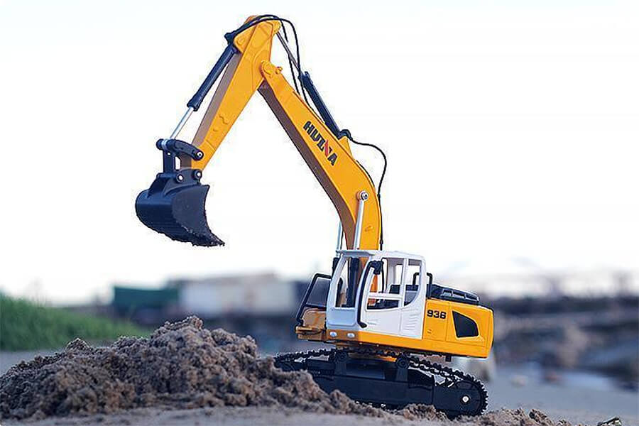 HUINA - Remote Control Construction 2.4G 6CH RC EXCAVATOR 1/24TH - CY1516