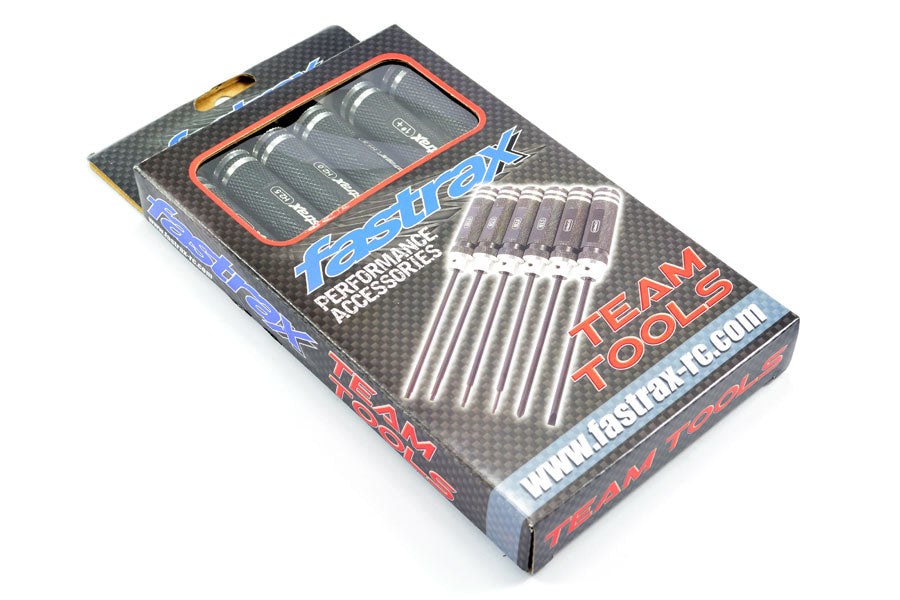 FASTRAX - TEAM TOOL IMPERIAL (Millimeters) SCREWDRIVER & HEX SET (6 PIECES) - FAST615