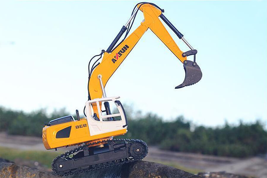 HUINA - Remote Control Construction 2.4G 6CH RC EXCAVATOR 1/24TH - CY1516