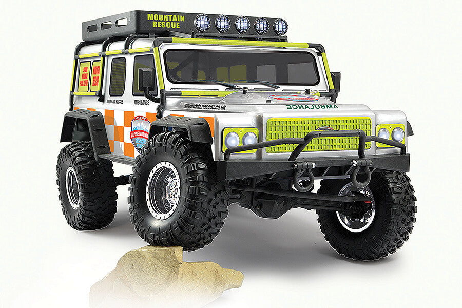FTX - KANYON 4X4 MOUNTAIN RESCUE 2-SPEED RC RTR 1:10 XL ROCK CRAWLER - FTX5563R (working winch & lights)