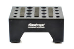 FASTRAX BLACK 1/10 RC CAR ALLOY METAL PIT STAND/SHOCK JIG/MAGNETIC - FAST410BK