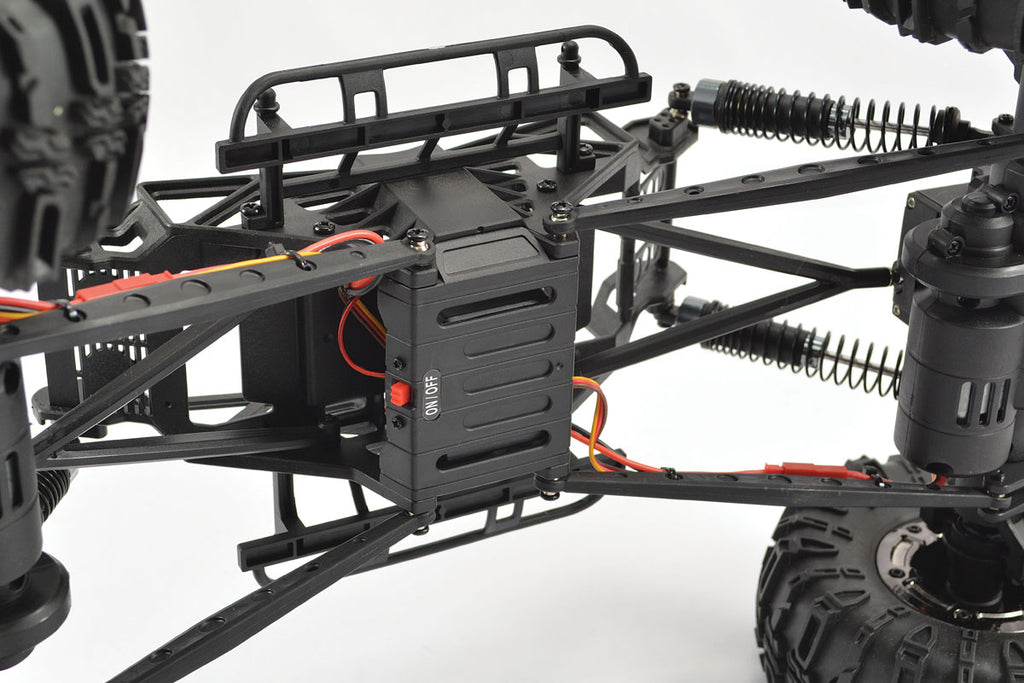 FTX - RAVINE 1:10 RC RTR (Twin Motor & Twin Servos) 4WS ROCK BUGGY CRAWLER - 2S Li-on, Charger & Radio Included - FTX5574