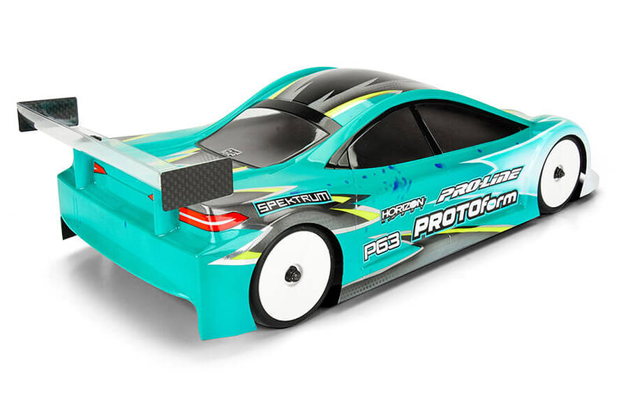 PROTOFORM - P63 PRO-LITE (0.5MM) 1/10 CLEAR BODYSHELL 190MM TC CAR - PRM158020