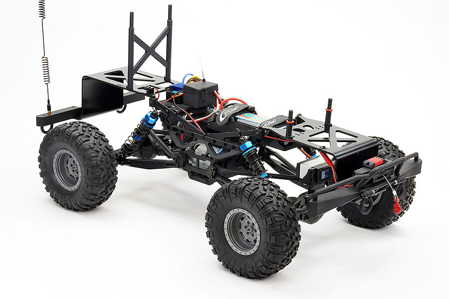 FTX - KANYON 4X4 MOUNTAIN RESCUE 2-SPEED RC RTR 1:10 XL ROCK CRAWLER - FTX5563R (working winch & lights)