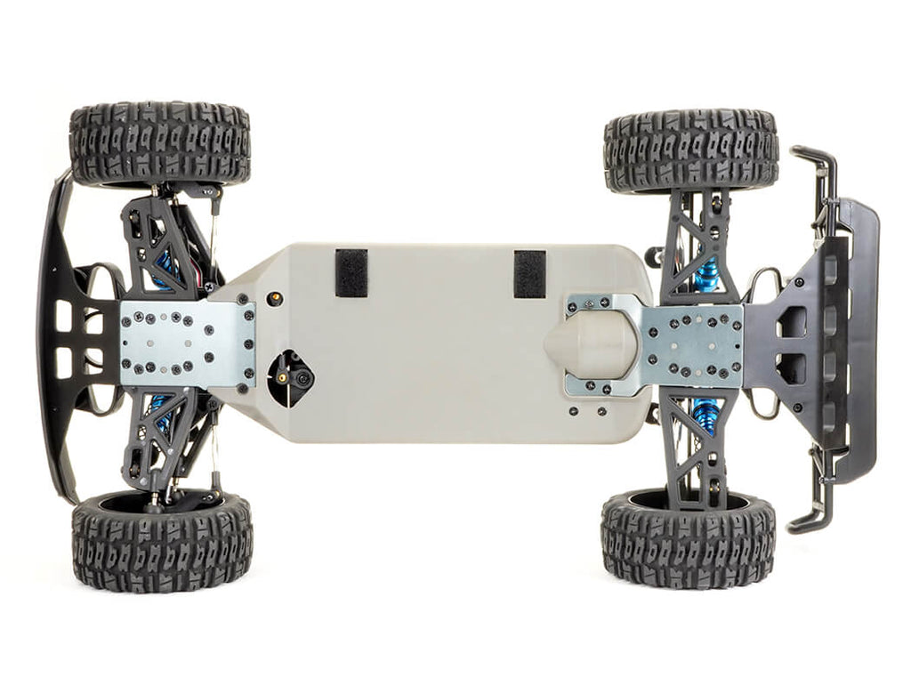 FTX - APACHE 1/10 BRUSHLESS TROPHY (SHORT COURSE) RC 4WD TRUCK RTR W/LIPO & BALANCE CHARGER - BLUE - FTX5498B