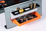 FASTRAX - DELUXE ALLOY LOCKING ROTATING MAINTENANCE SHOCK CAR STAND - GREY