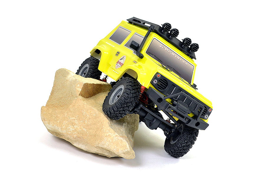 FTX - OUTBACK MINI (1:24TH SCALE) 2.0 PASO - READY-TO-RUN W/PARTS- YELLOW - FTX5508Y