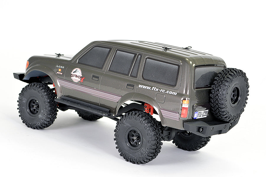 FTX - OUTBACK MINI X LC90 1:18 TRAIL READY-TO-RUN - GREY - RADIO/BATTERY/CHARGER INCLUDED