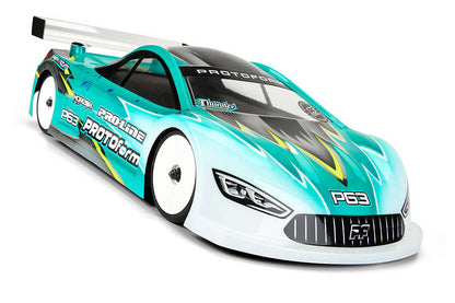 PROTOFORM - P63 PRO-LITE (0.5MM) 1/10 CLEAR BODYSHELL 190MM TC CAR - PRM158020