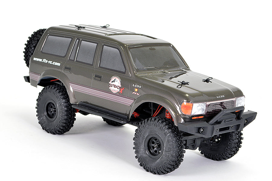 FTX - OUTBACK MINI X LC90 1:18 TRAIL READY-TO-RUN - GREY - RADIO/BATTERY/CHARGER INCLUDED