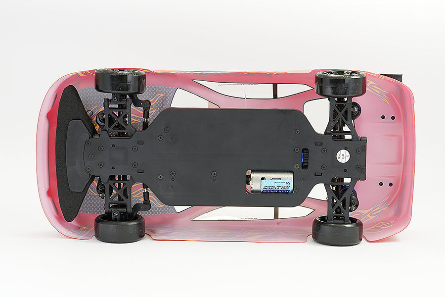 FTX - BANZAI RC 2.4GHZ 4WD RTR 1/10 BRUSHED DRIFT / Touring CAR - RED - RADIO/BATTERY/CHARGER INCLUDED