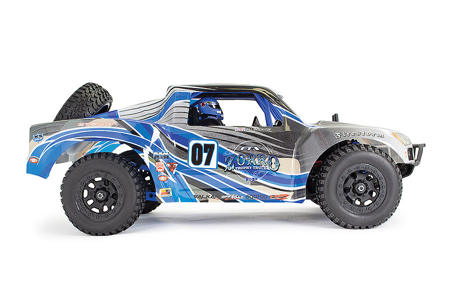 FTX - ZORRO 1/10 TROPHY TRUCK RC EP BRUSHED 4WD RTR - BLUE - FTX5556B (Battery & Charger Included)