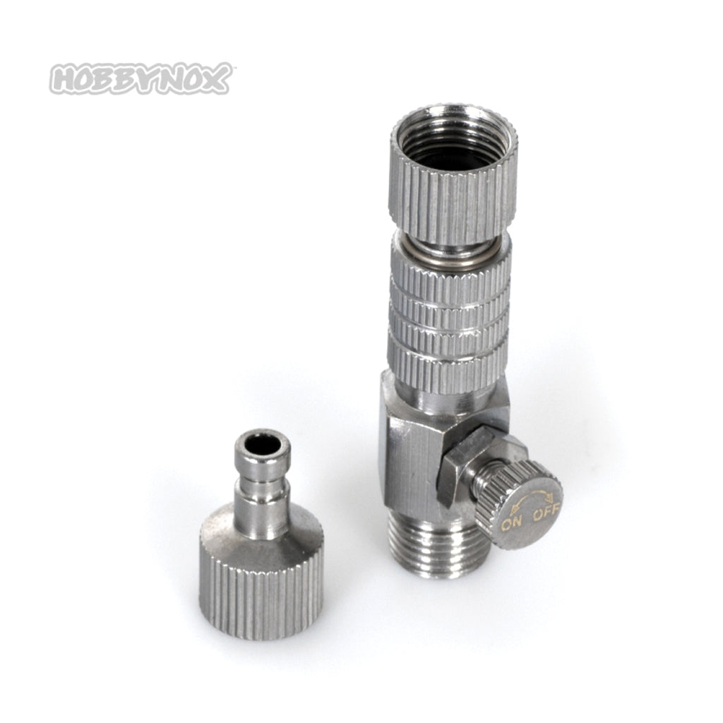 Hobbynox - Airbrush Quick Coupler MPC G1/8 - 2 Male Parts - HN012-01