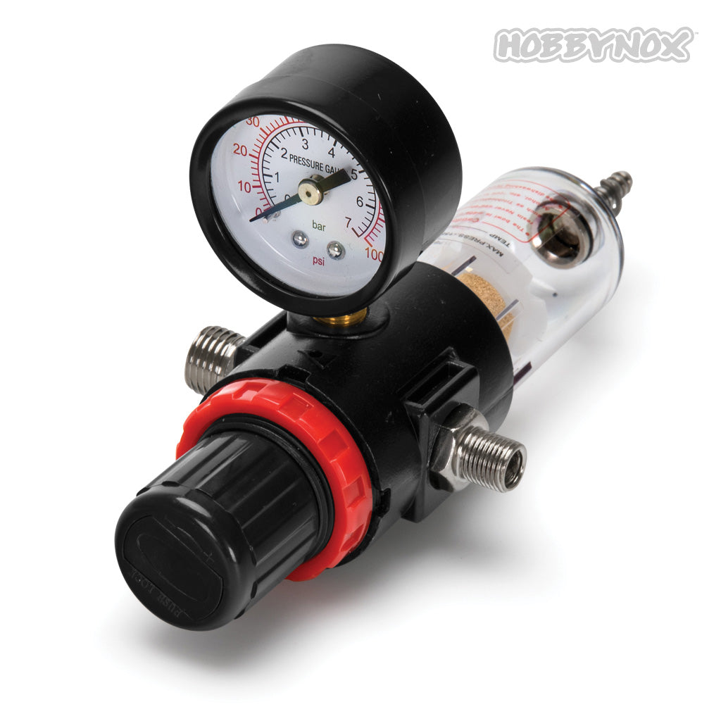 Hobbynox - Air-Regulator - Manometer & Air Filter - HN013-01