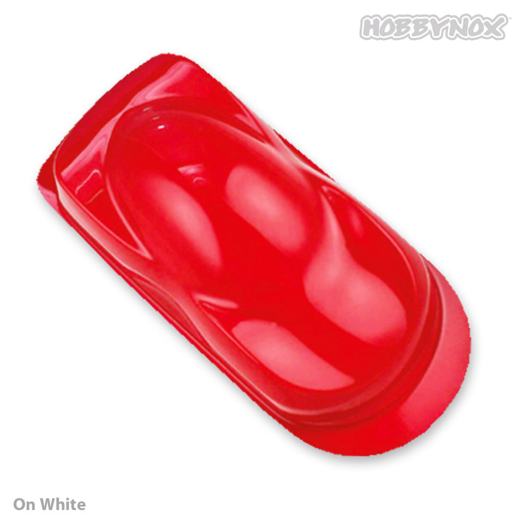 Hobbynox - Airbrush Paint Transparent Red 60ml - HN23030