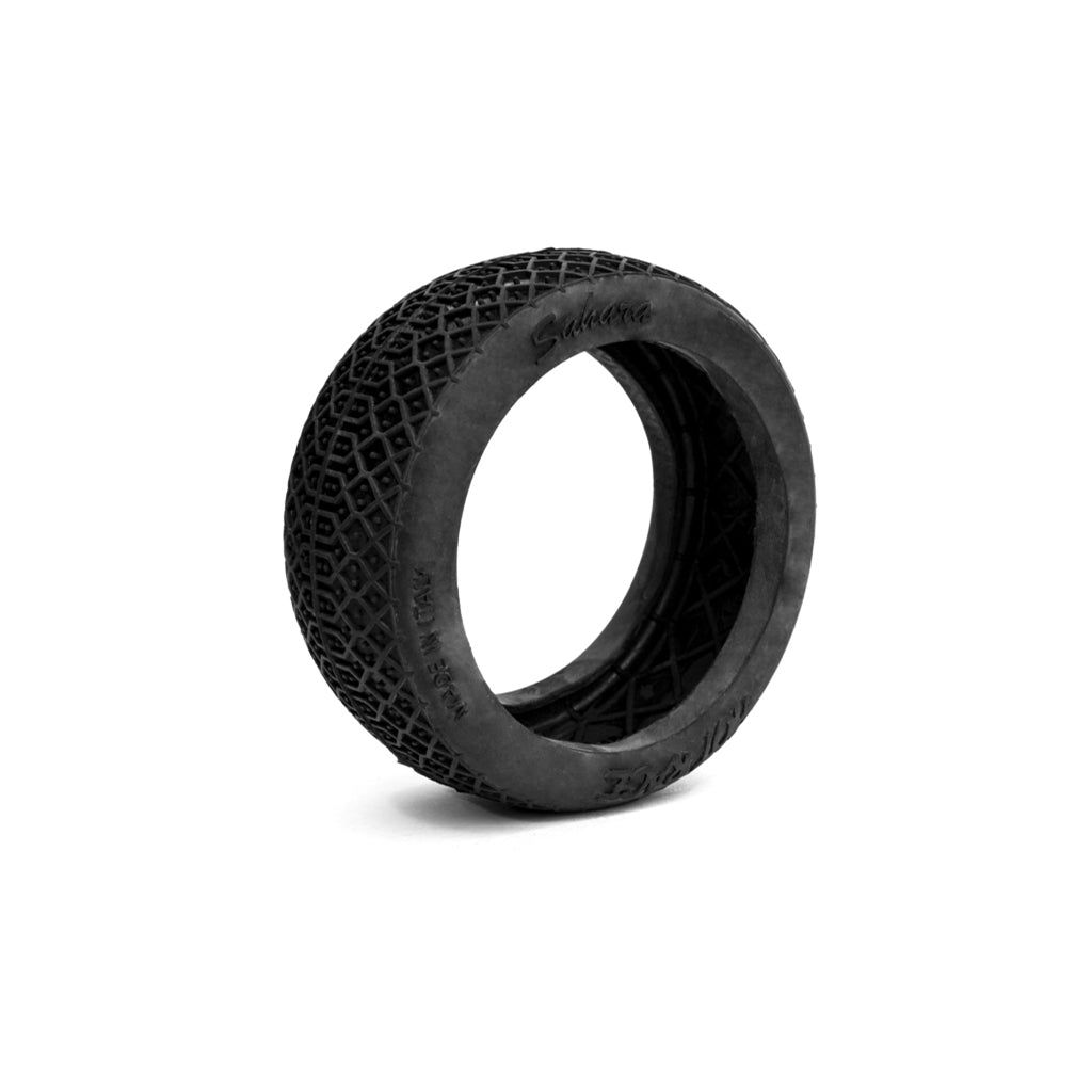 HOT RACE - HOT RACE 1/8 BUGGY TYRES SAHARA MEDIUM - pr - HR001-0531