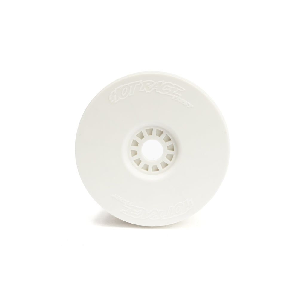 HOT RACE - HOT RACE 1/8 TRUGGY WHITE RIMS OFFROAD - 4pc - HR002-1102