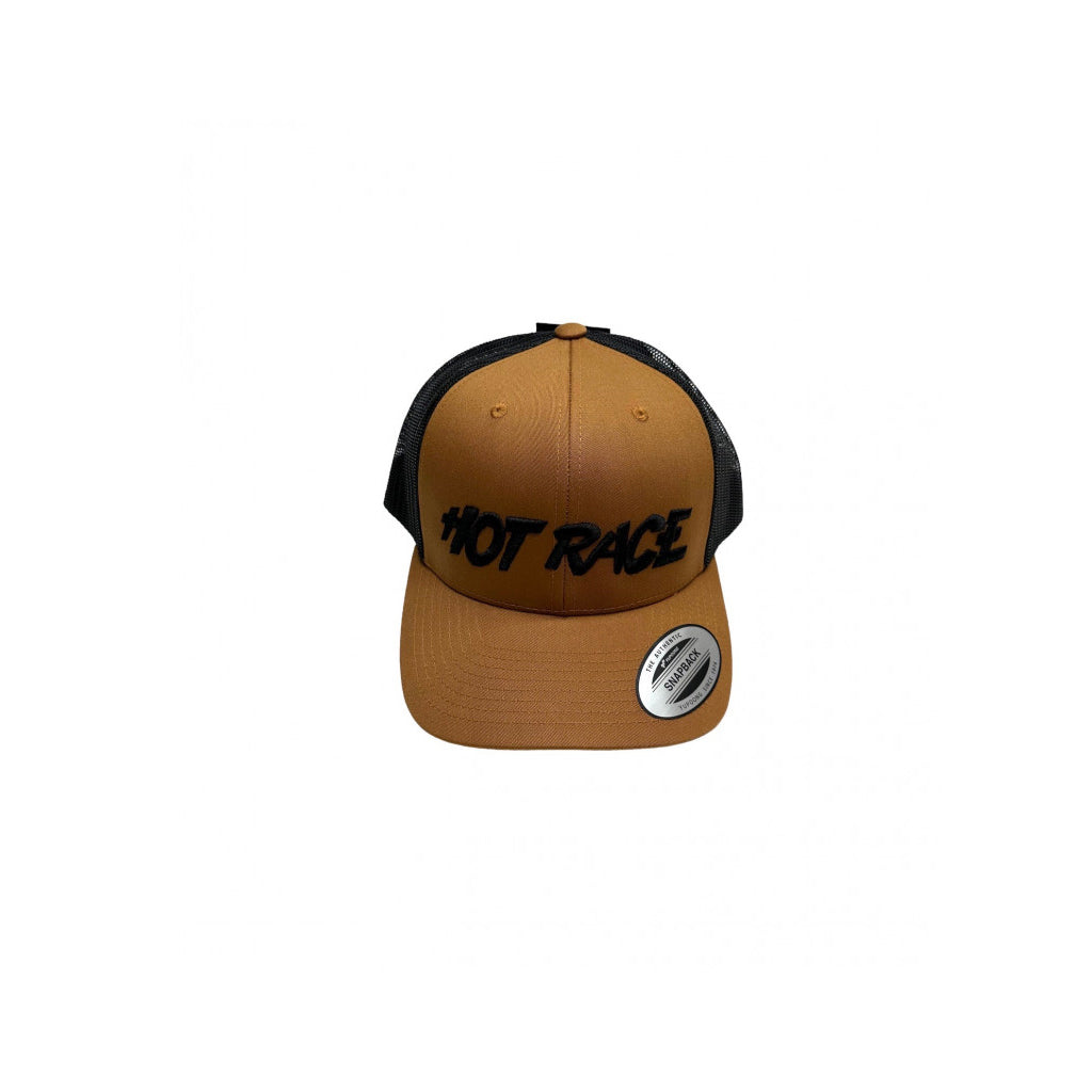 HOT RACE - HOT RACE CAP US STYLE CURVE CARAMEL/ BLK - HR010-0203