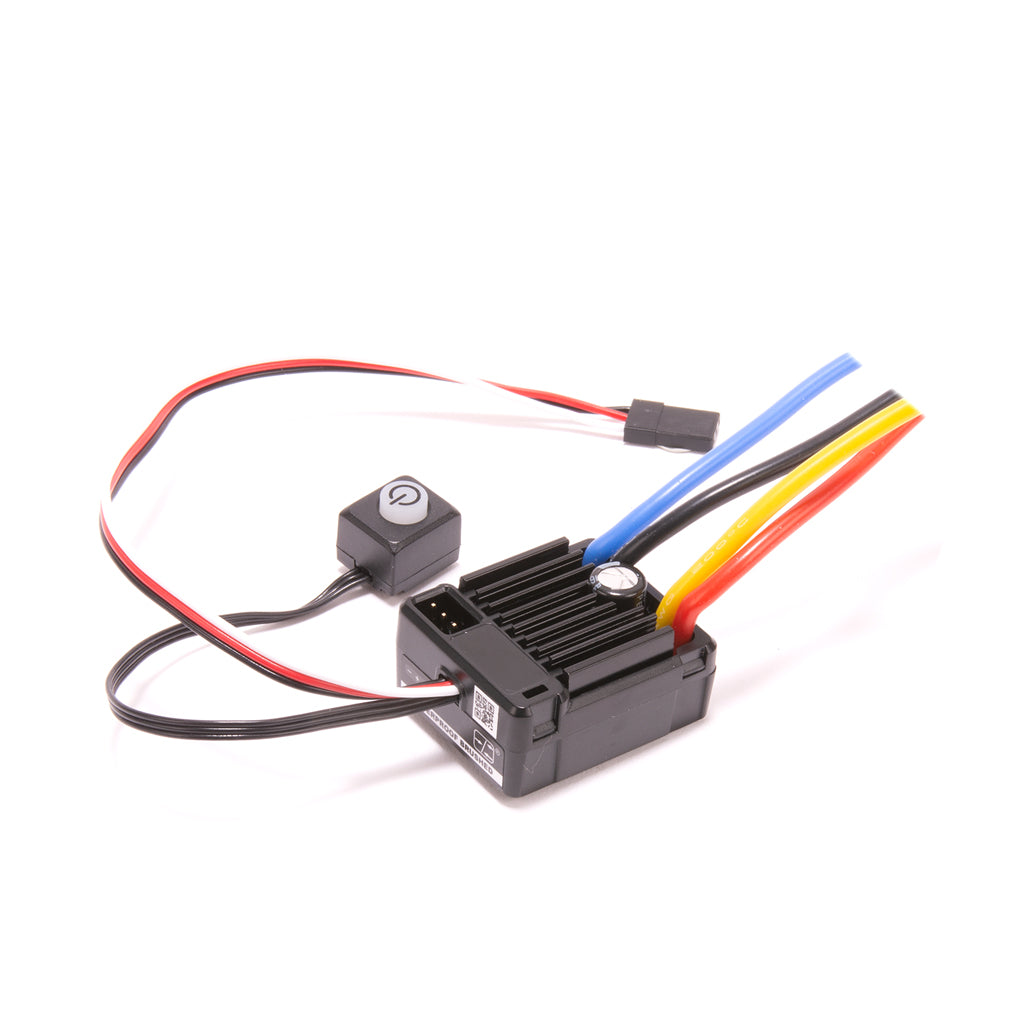 Hobbywing - 1/12th Mini GT12 Brushed ESC 1060 WP - 3.7v - 4.8v (1S or 4cell NiMh) (Deans) HW1060WPLV (Fully programable when combined with a Hobbywing Program Card)
