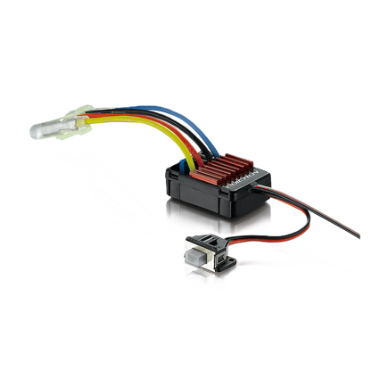 Hobbywing - QUICRUN - 1625 Brushed 1/18, 1/16th, 1/14 Micro ESC - 2~3S - HW30105025001
