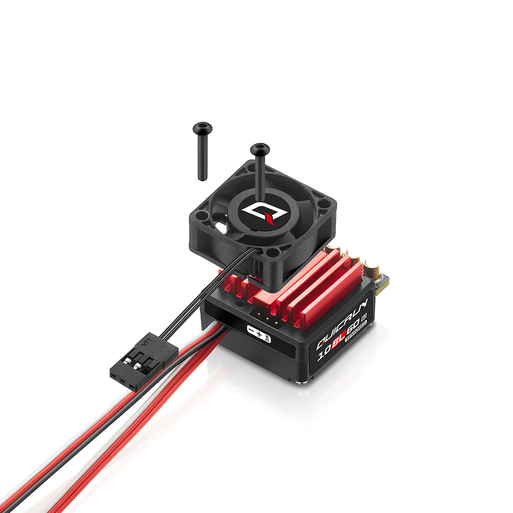 HOBBYWING - QUICRUN 10BL60 Sensored G2 ESC 1/10 SPEED CONTROLLER - HW30108001