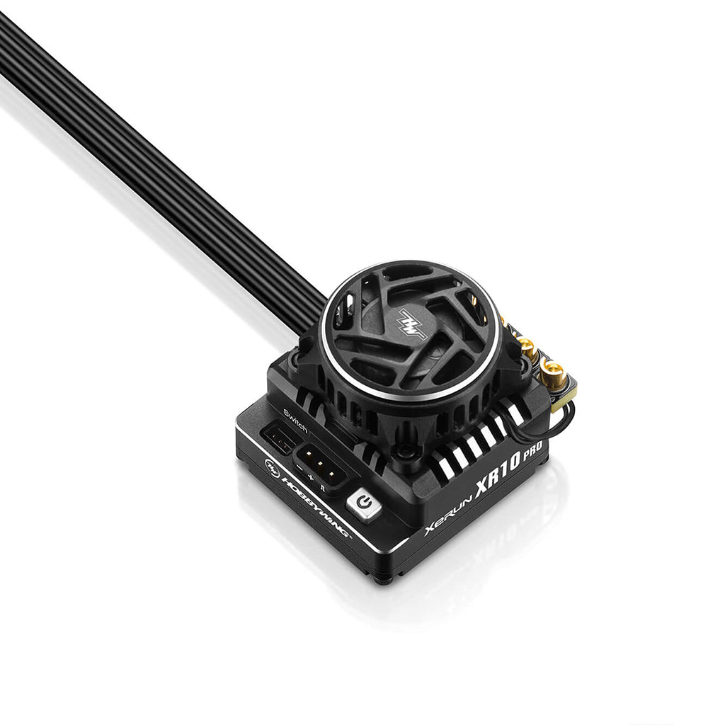 HW30112619 - HOBBYWING XERUN XR10 PRO BLACK G3 ESC SPEED CONTROL ESC - (For Pro Drivers - Ideal for Modified Classes)