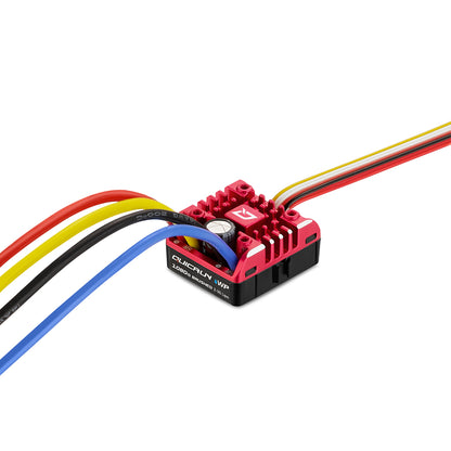 HOBBYWING - QUICRUN WP 1080 G2 - 1/10 On/Off Road BRUSHED ESC (WITH XT60 PLUG) HW30120202 (IDEAL FOR TRUCKS & CRALWERS WITH 'REAL DRIVE' MODE)