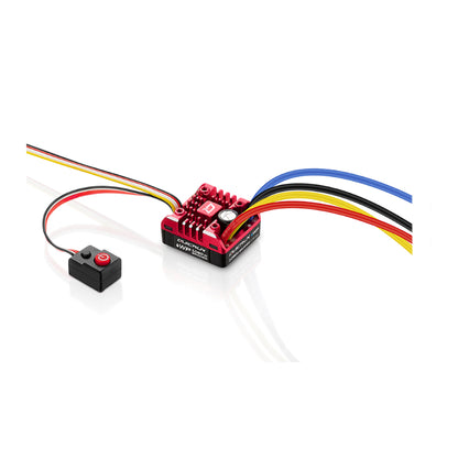HOBBYWING - QUICRUN WP 1080 G2 - 1/10 On/Off Road BRUSHED ESC (WITH XT60 PLUG) HW30120202 (IDEAL FOR TRUCKS & CRALWERS WITH 'REAL DRIVE' MODE)