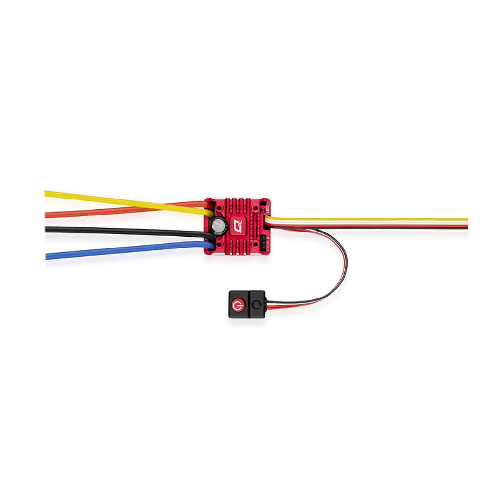 HOBBYWING - QUICRUN WP 1080 G2 - 1/10 On/Off Road BRUSHED ESC (WITH XT60 PLUG) HW30120202 (IDEAL FOR TRUCKS & CRALWERS WITH 'REAL DRIVE' MODE)