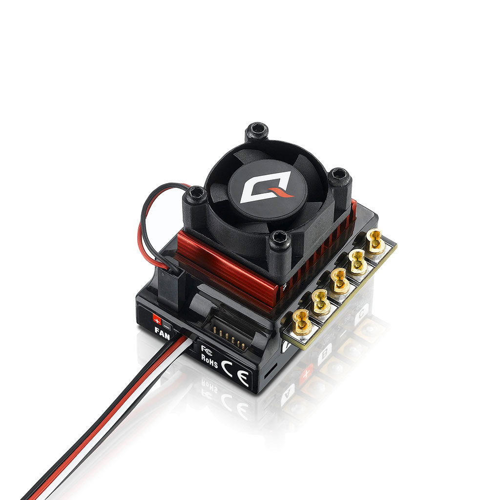 HOBBYWING - QUICRUN 10BL120 G2 - BRUSHLESS SENSORED ESC - WITH BATTERY PLUG - HW30107200 (IDEAL for 1/10th Touring Cars/Buggies/Drift Cars)