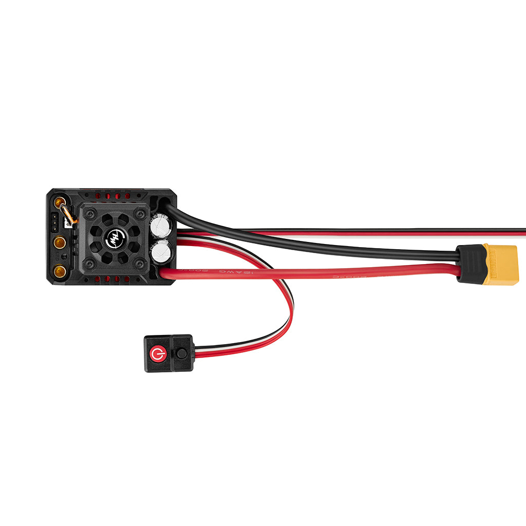 HOBBYWING - QUICRUN WP 10BL120 G2 - BRUSHLESS SENSORLESS ESC - WITH XT60 - HW30107200 (IDEAL FOR 1/10 OFF ROAD USE)