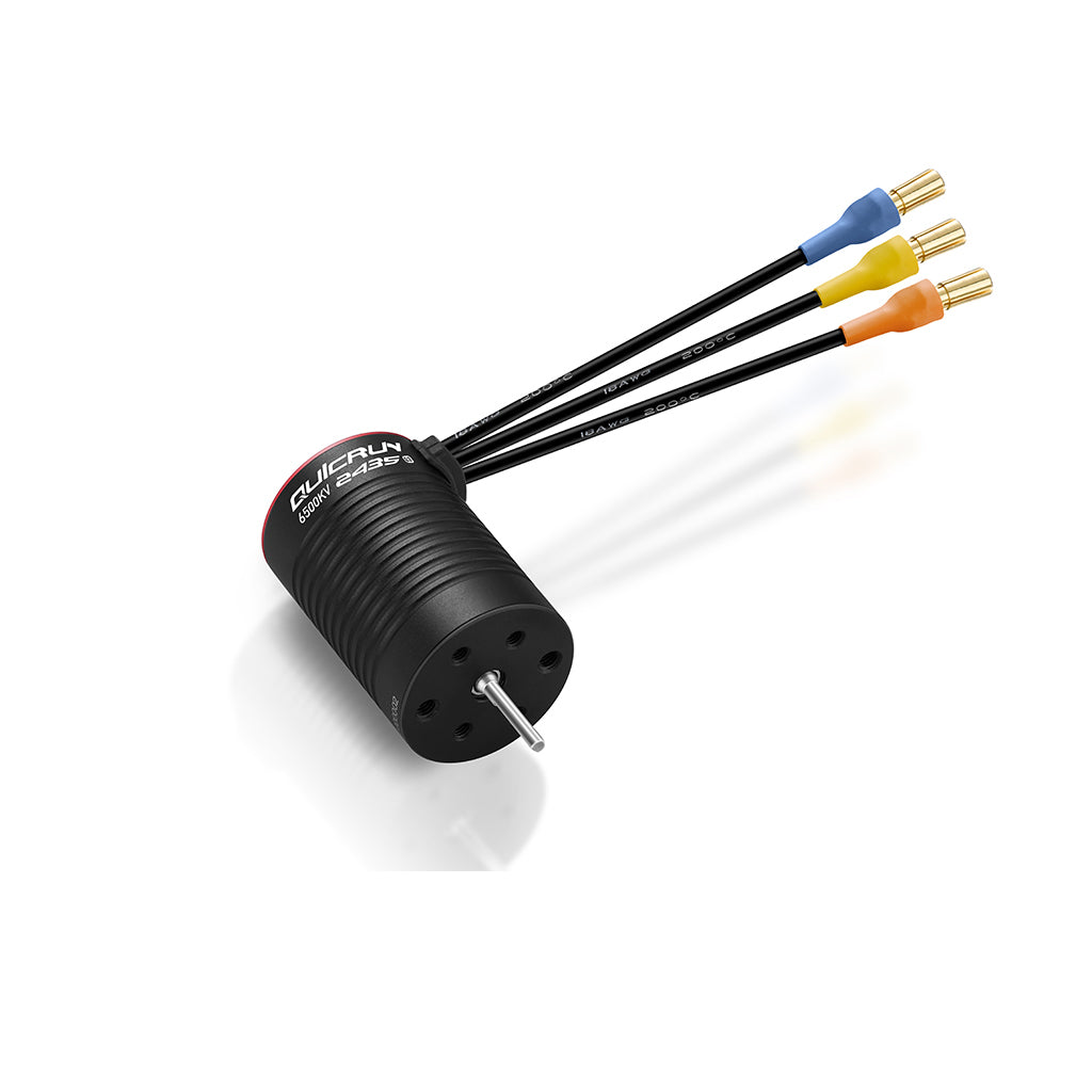 HOBBY WING QUICRUN 2435SL 1/16 ~ 1/18 CAR/BUGGY 4500KV BLACK G3 BRUSHLESS MOTOR - SENSORLESS HW30404004
