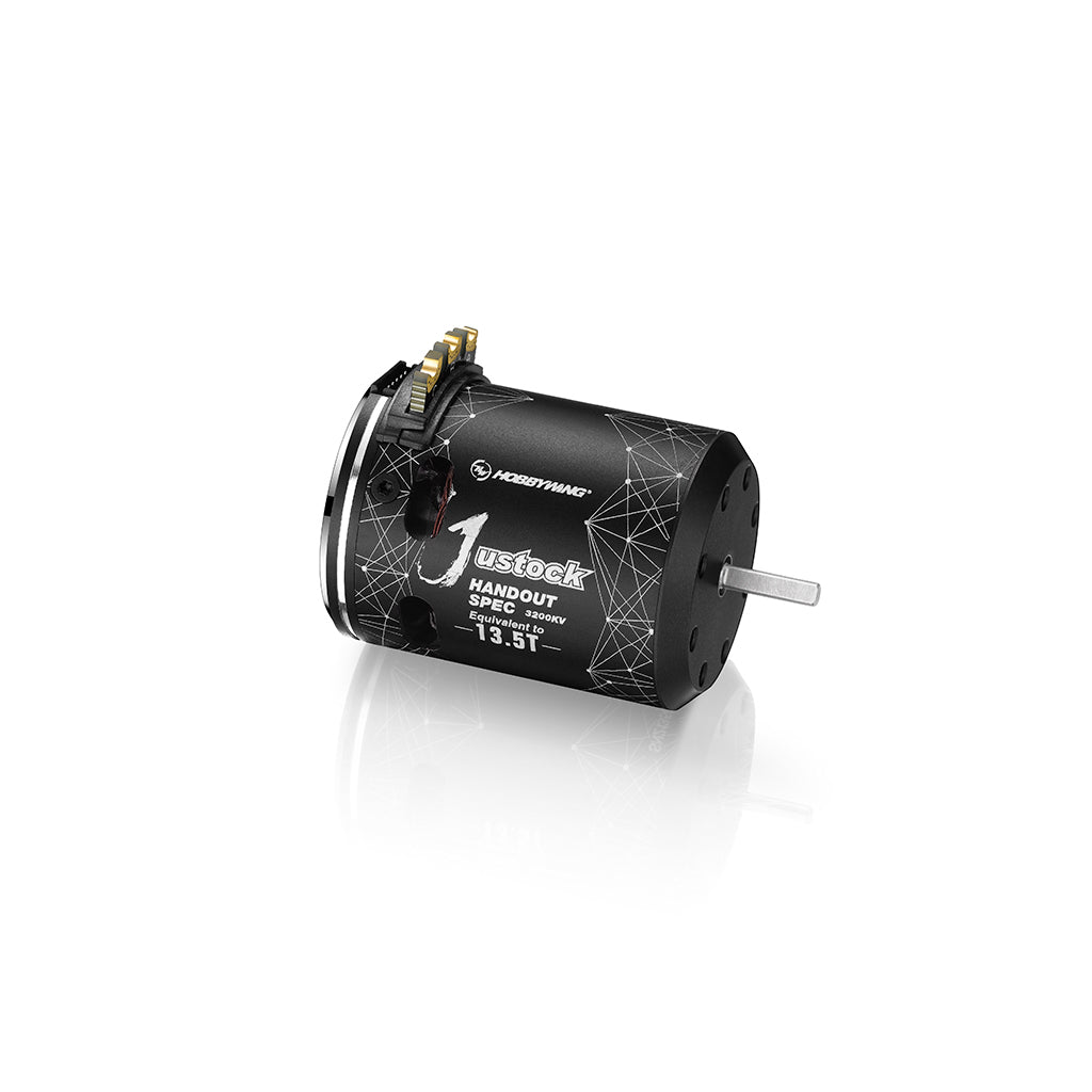 HOBBYWING - JUSTOCK HANDOUT SPEC 1/10 RC BRUSHLESS SENSORED MOTOR - 2600KV - 17.5T HW30408017
