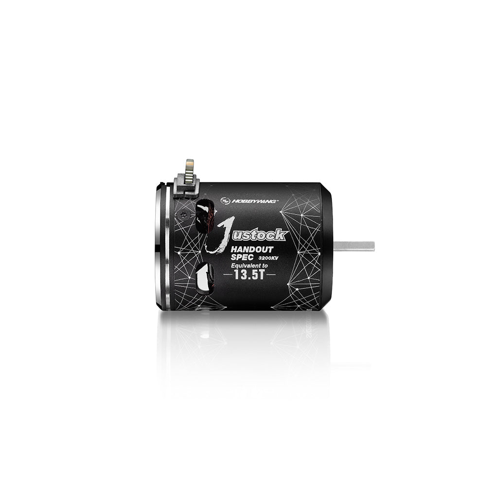 HOBBYWING - JUSTOCK HANDOUT SPEC 1/10 RC BRUSHLESS SENSORED MOTOR - 2600KV - 17.5T HW30408017