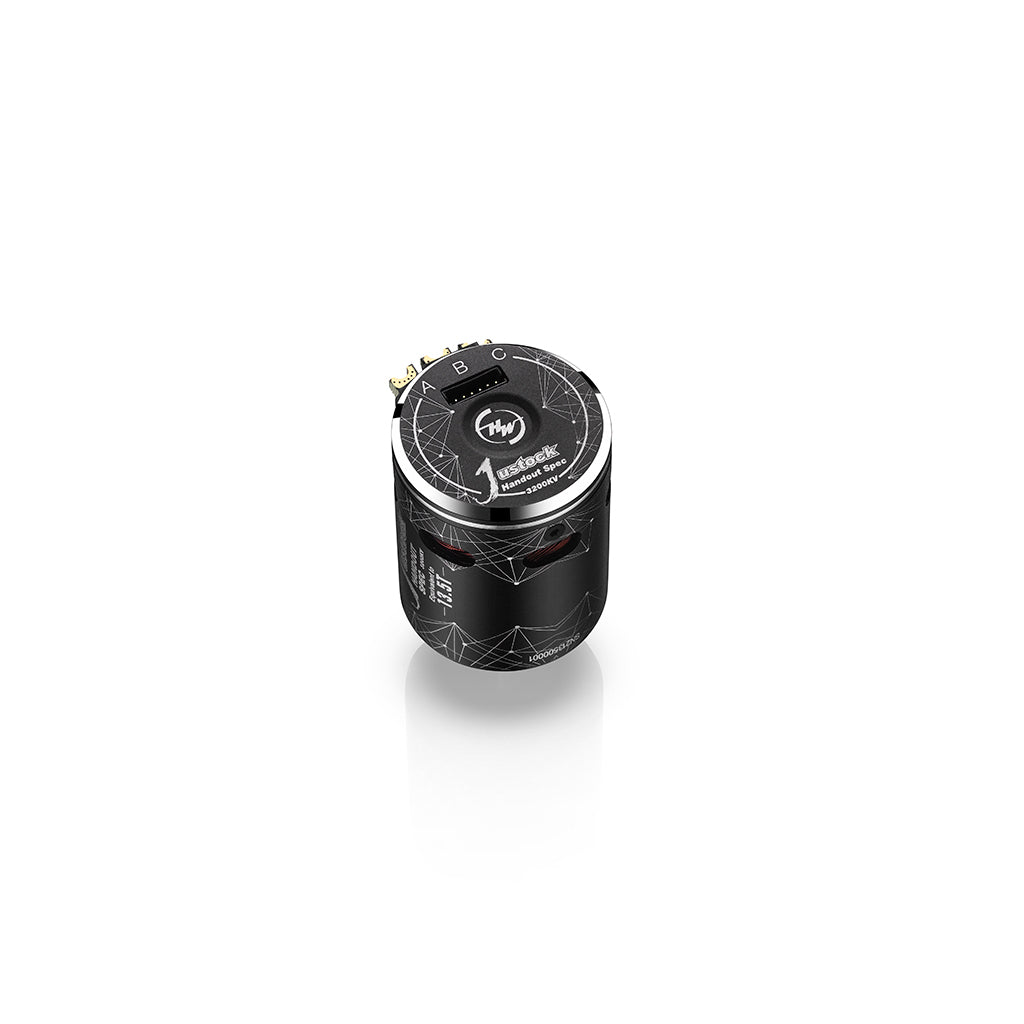 HOBBYWING - JUSTOCK HANDOUT SPEC 1/10 RC BRUSHLESS SENSORED MOTOR - 2600KV - 17.5T HW30408017