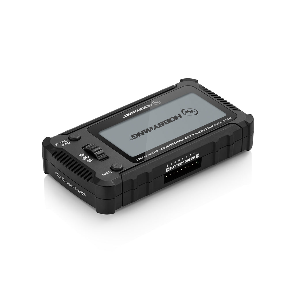 HOBBYWING - MULTIFUNCTION ESC LCD Bluetooth, USB and Cable - HW30502002