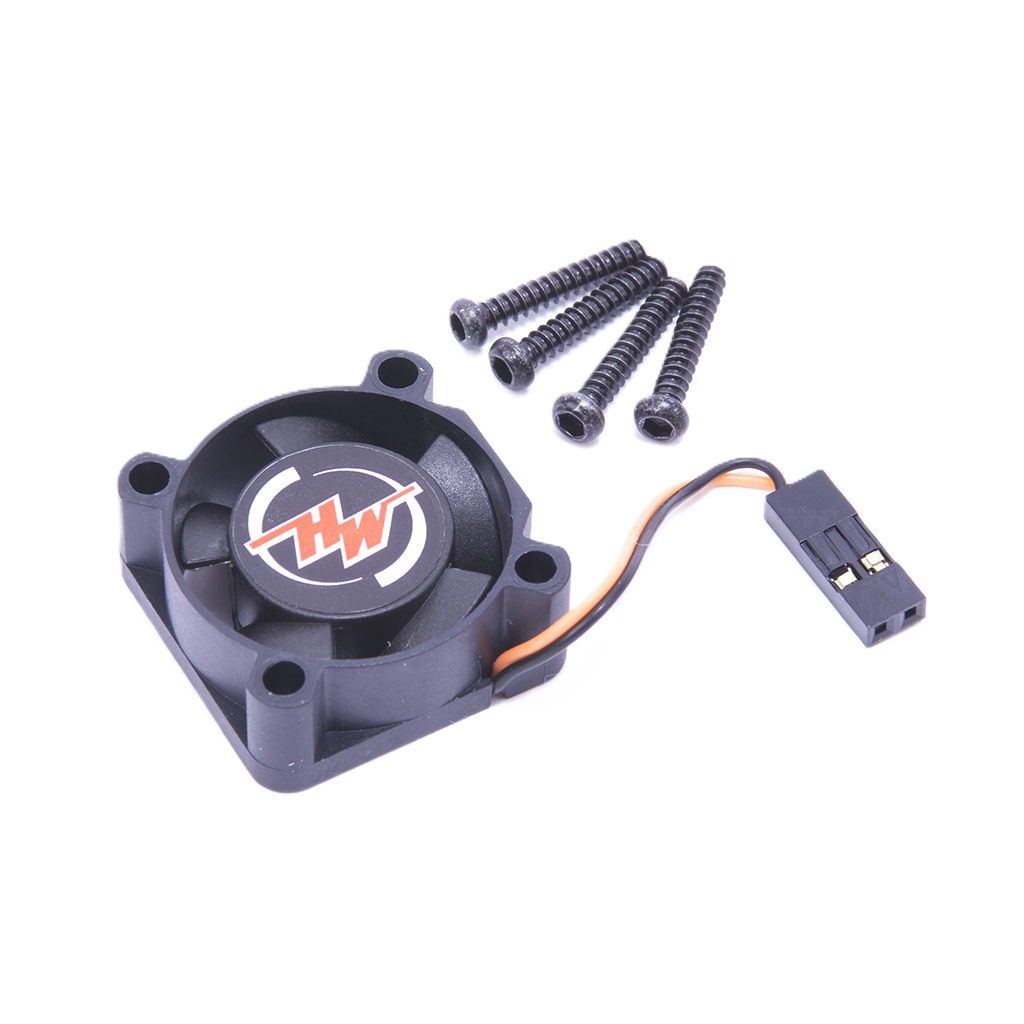 Hobbywing - Justock & Quicrun Fan - 30mm 2510SH - 10000RPM - 5V - Black - B - for ESC's HW86080050